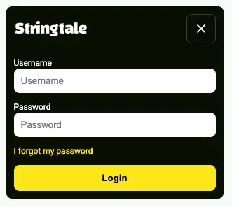 Stringtale login